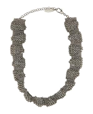 Brunello Cucinelli Bronze Silver Necklace