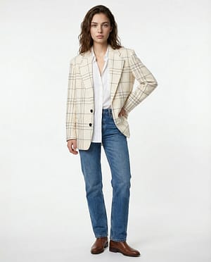 Marni White Wool Coat