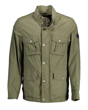 Gant Brown Polyamide Shell Jacket