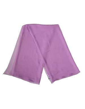 Dolce & Gabbana Light Purple Silk Neck Wrap Foulard 114cm x 114cm Scarf
