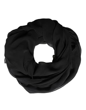 Dolce & Gabbana Black Silk Neck Wrap Shawl Stole 167cm x 126cm Scarf
