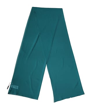 Dolce & Gabbana Blue Green Silk Neck Wrap Shawl Stole 200cm x 64cm Scarf