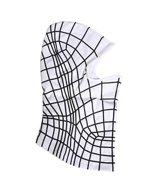 Dolce & Gabbana Men White Stripes Nylon Ski Mask Balaclava Hat