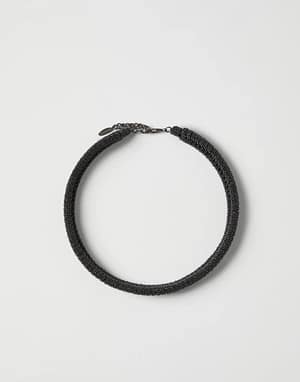 Brunello Cucinelli Black Brass Bracelet