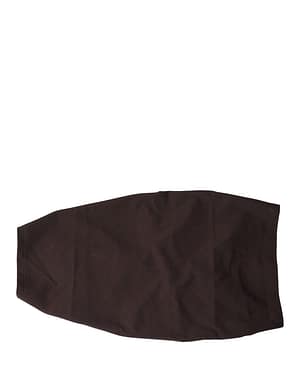 Dolce & Gabbana Brown Viscose Wide Belt Waist Cummerband Men