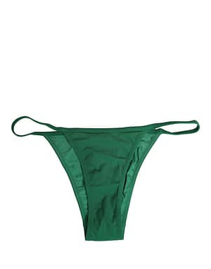 Dolce & Gabbana Green Nylon Bottom Beachwear Bikini Swimwear