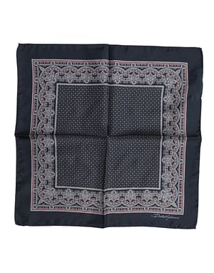 Dolce & Gabbana Multicolor Fantasy Silk Square Foulard Scarf