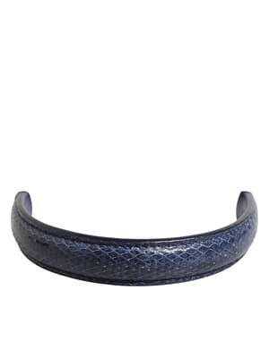 Dolce & Gabbana Blue Large Ayers Leather Bag Handle Women Shoulder Strap