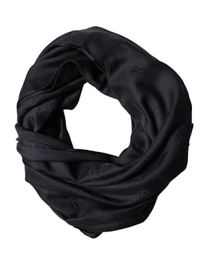 Dolce & Gabbana Black Lace Stole Silk NeckWrap Shawl Scarf