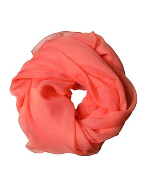 Dolce & Gabbana Orange Stole Silk Neck Wrap Shawl Men Scarf