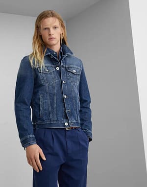 Brunello Cucinelli Gray Cotton Denim Jacket