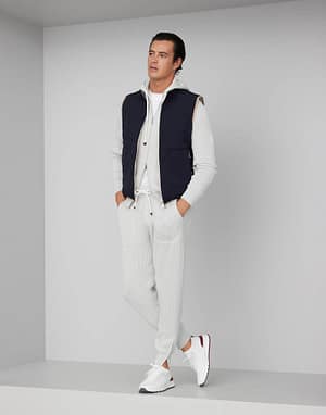 Brunello Cucinelli Multicolor Polyamide Sleveless Jacket