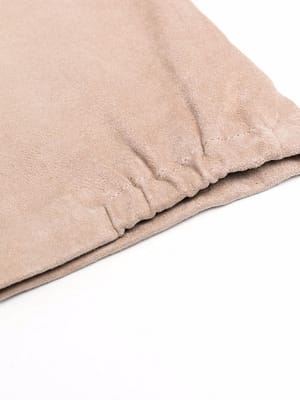 Brunello Cucinelli Bicolor Leather Gloves