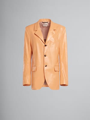 Marni Orange Fibres Jackets And Coat