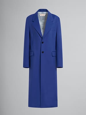 Marni Purple Fibres Coat