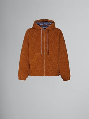 Marni Brown Fibres Jackets And Coat