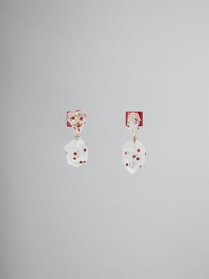 Marni Blue Fibres Earrings