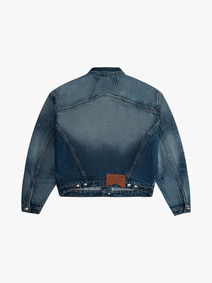 Rhude Blue Cotton Denim Jacket