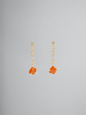 Marni Pink Fibres Earrings