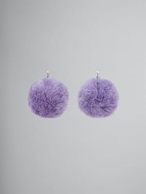 Marni Pink Fibres Earrings