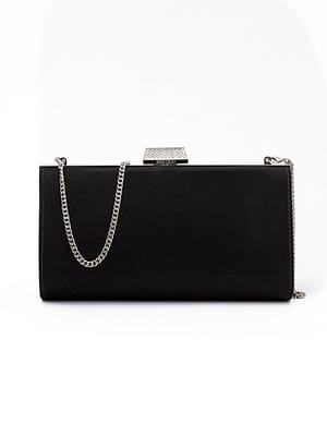Jimmy Choo Black Satin Crossbody Bag
