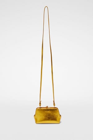 Jil Sander Yellow Fibres Shoulder Bag