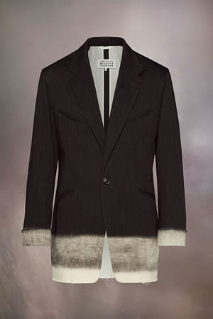Maison Margiela Gray Fibres Coat