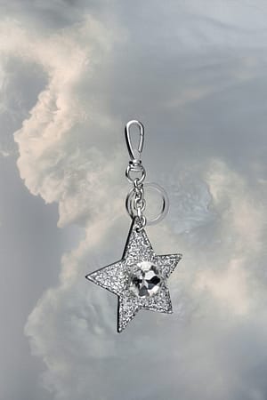 Maison Margiela Bicolor Fibres Keychain