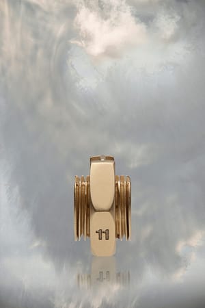 Maison Margiela Bronze Fibres Earrings