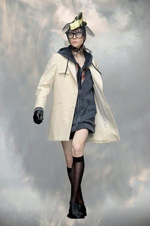 Maison Margiela White Fibres Coat