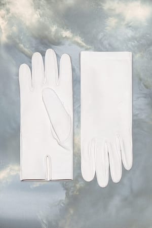 Maison Margiela White Fibres Gloves