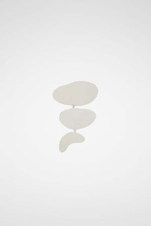 Jil Sander Silver Fibres Broch