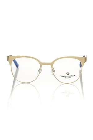 Frankie Morello Gold Metallic Women's Eyeglass Frame