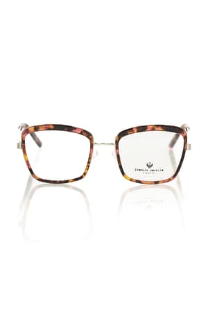 Frankie Morello Red Metallic Women's Eyeglass Frame