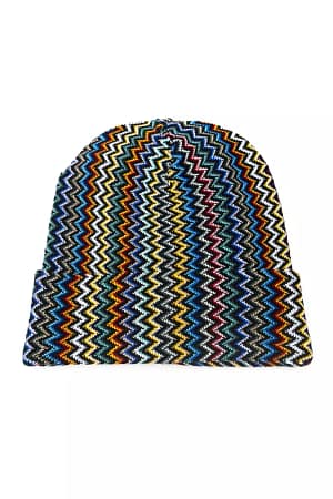 Missoni Multicolor Wool Men Hat