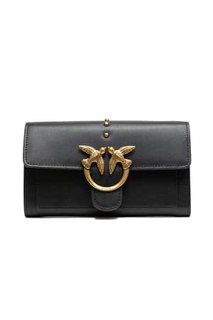 PINKO Black Mini Love Bag One Simply