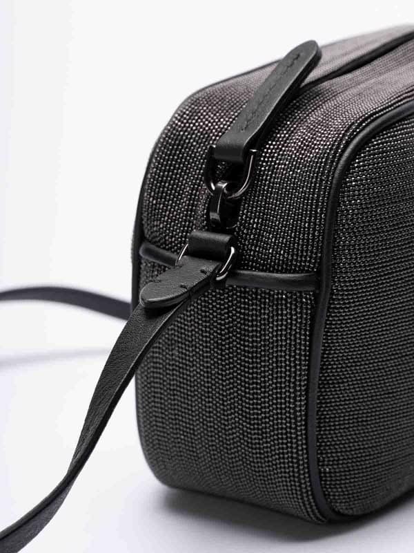 Brunello Cucinelli Black Brass Handbag - Image 4