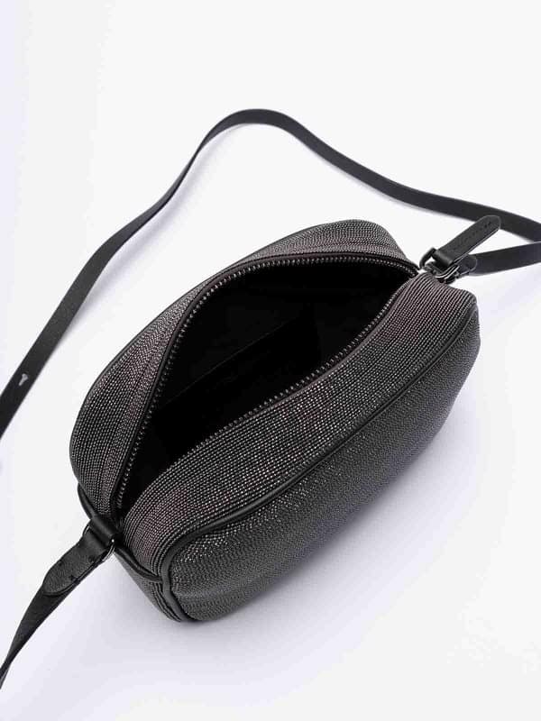 Brunello Cucinelli Black Brass Handbag - Image 5