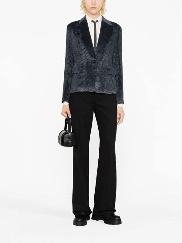 Brunello Cucinelli Blue Viscose Jackets And Coat - Image 3