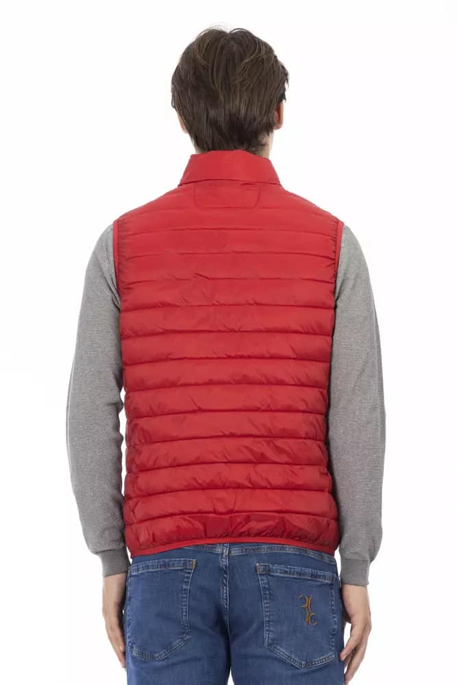 Ciesse Outdoor Red Polyester Men's Sleeveless Jacket - Image 3