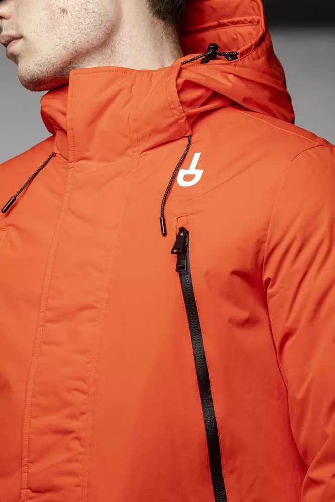 Tond Red Polyester Men's Jacket - Image 4