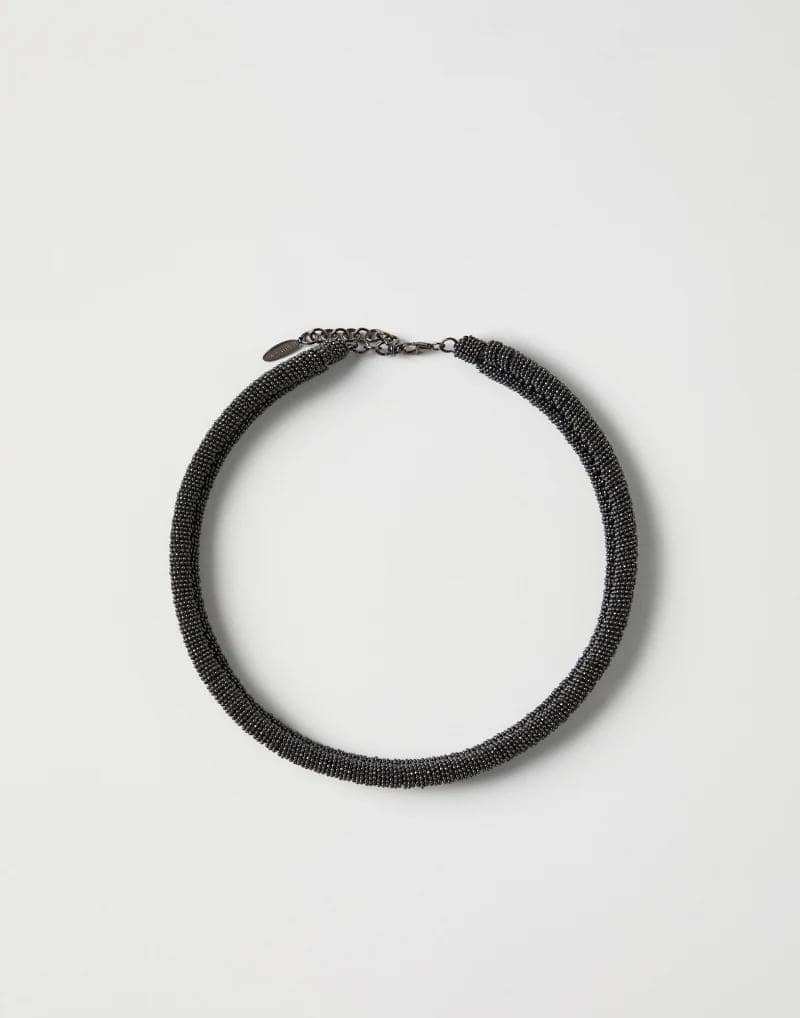 Brunello Cucinelli Black Brass Bracelet