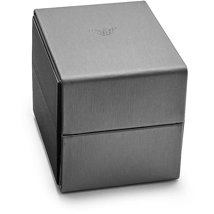 Emporio Armani Bronze Steel Quartz Watch - Image 3