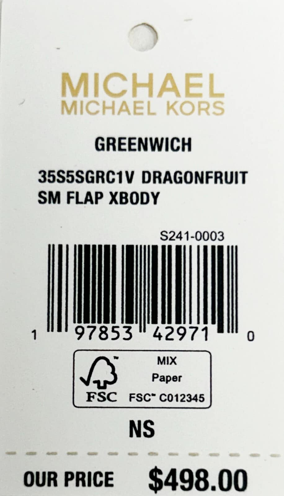 Michael Kors Greenwich Small Flap Shoulder Crossbody Bag - Image 5